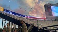 B-Roll- Stadium of Fire- Flyover & Artillery Support