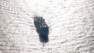USS Iwo Jima and USS Fort Lauderdale Strait Transit Exercise