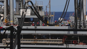 22nd MEU (SOC) | Resupply at Sea During COMPTUEX