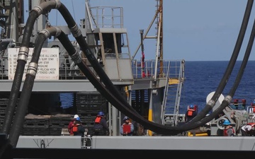 22nd MEU (SOC) | Resupply at Sea During COMPTUEX