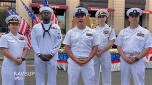 Shoutout from Philadelphia Independence Day Parade Participants from NAVSUP WSS