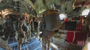 478th Army Reserve unit conducts parachute training on Lake Okeechobee