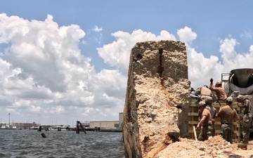 NMCB 11 Port Construction