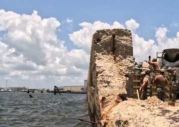 NMCB 11 Port Construction