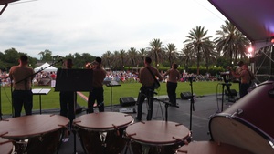 Marine Forces Reserve Band Perform for Fourth of July Celebration