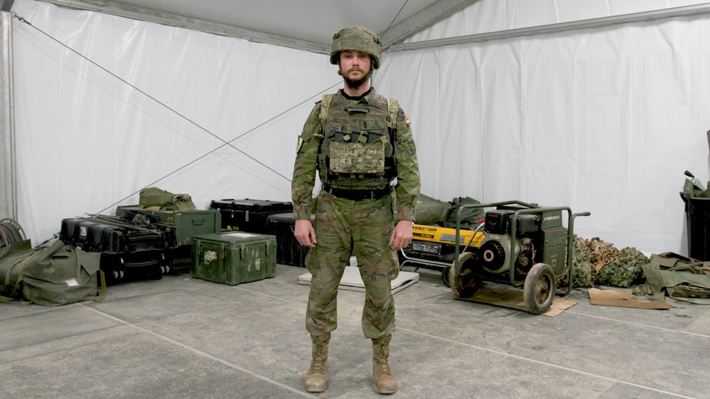 What’s in the kit of a Spanish infantry soldier? (international)