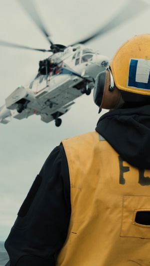 George Washington Conducts Replenishment at Sea