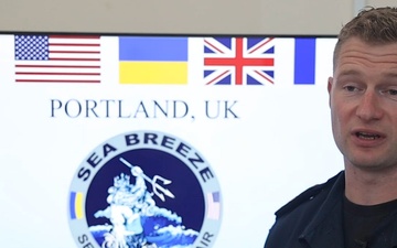 Sea Breeze 2025 Cmdr. Alisdair Magill Interview