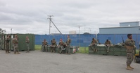 U.S. Marines with MWSS-273 refuel CH-53E Super Stallions with HMH-464