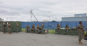 U.S. Marines with MWSS-273 refuel CH-53E Super Stallions with HMH-464
