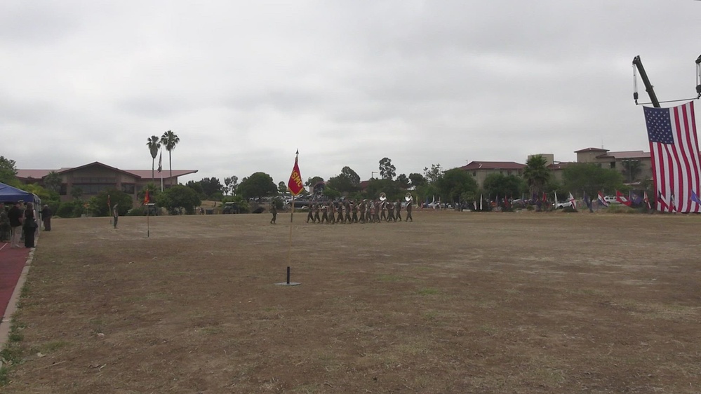 DVIDS - Video - B-Roll: 1st Recon Bn. holds change of command ceremony