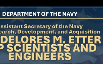 Dr. Delores M. Etter Top Scientists and Engineers 2025 Awards Ceremony