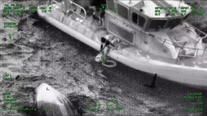 Coast Guard rescues 5 from capsized vessel near Freeport, Texas