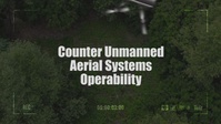 U.S. Marines train in counter unmanned aerial systems operability