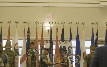 Sgt. Maj. Brown and Sgt. Maj. Williams Relief and Appointment ceremony