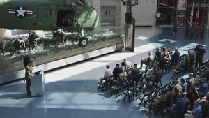 Sgt. Maj. Goodyear Relinquishes Post to Sgt. Maj. Dorsey