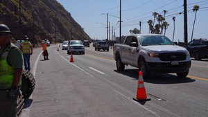 b-roll clearing final FEMA-assigned parcel on Pacific Coast Highway