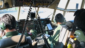 JASDF C-130 flies during Red Flag-Alaska 25-2