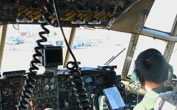 JASDF C-130 flies during Red Flag-Alaska 25-2