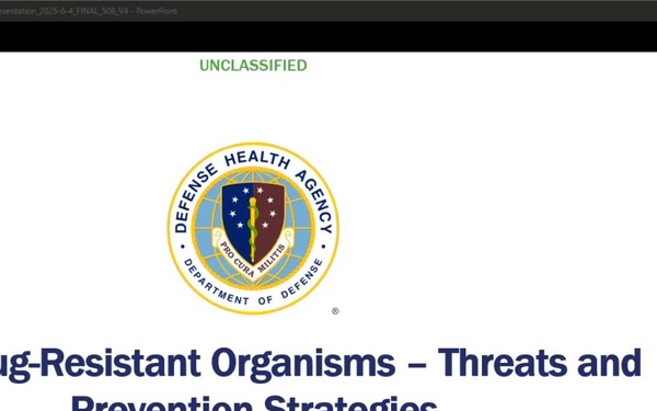 June 2025 CCSS S02: Multidrug-Resistant Organisms – Threats and Prevention Strategies