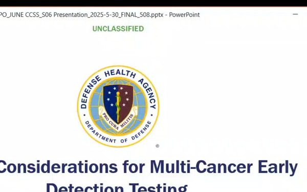June 2025 CCSS S06: Ethical Considerations for Multi-Cancer Early Detection Testing