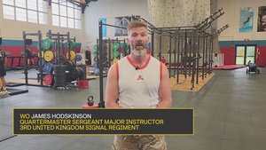 Soldiers Participate in British Phyiscal Fitness Training