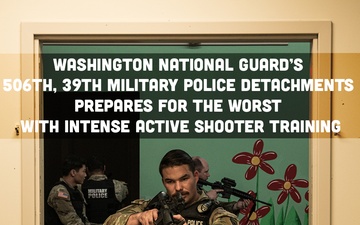 Washington National Guard’s Military Police Detachments Prepare for the Worst with Intense Training