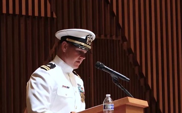CAPT Clinton Hoskins retirement ceremony 2025