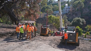 Debris Removal crane operations