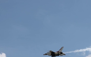 Soaring into Retirement: Superintendent Honored with Thunderbird Flight