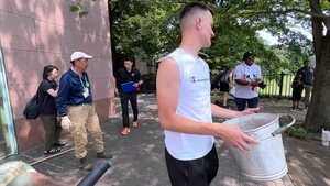 Volunteers at Camp Zama join in cleanup effort at nearby Asamizo Park