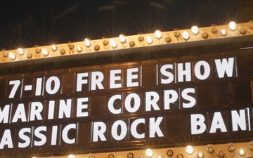 Marine Week Chicago 2025: The Quantico Marine Rock Band performs at Rookies RocHaus