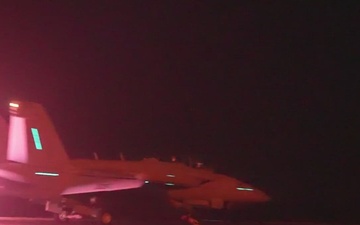 USS Carl Vinson (CVN 70) Nighttime Flight Operations