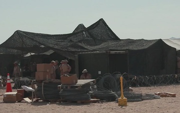 I Marine Expeditionary Force arrives in Yuma, Arizona