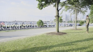Marine Week Chicago: DuSable Harbor morning training