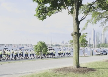 Marine Week Chicago: DuSable Harbor morning training