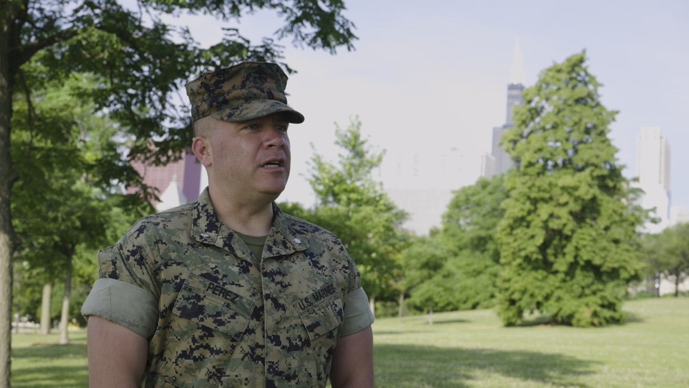 DVIDS - Video - Marine Week Chicago 2025: Lt. Col. Eric Perez interview
