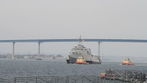 USS Omaha (LCS 12) Returns to Homeport