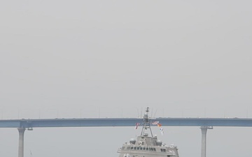 USS Omaha (LCS 12) Returns to Homeport