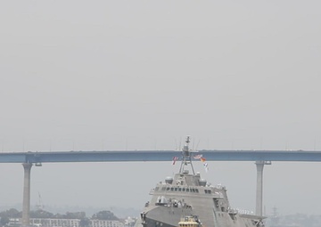 USS Omaha (LCS 12) Returns to Homeport