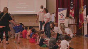 SLOTUS Reads to Blue Star Families with Disney