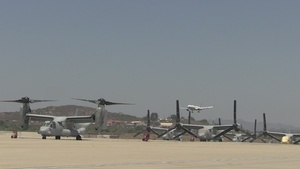 VPOTUS and SLOTUS Arrive at Camp Pendleton