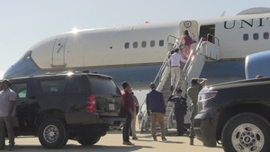 VPOTUS & SLOTUS Depart Camp Pendleton