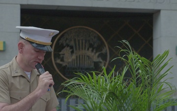 Marine Week Chicago 2025: Cpl. Benjamin Desilets Wreath Laying Ceremony