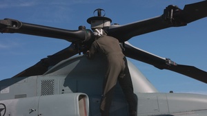 HMLA-269 conducts simulated close air support during Atlantic Alliance 25