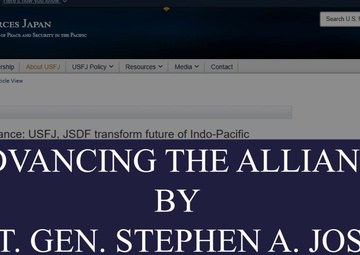 Advancing the Alliance, an Op-Ed by Lt. Gen. Stephen Jost