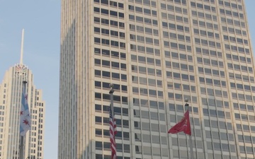 Marine Week Chicago 2025: Evening Colors Ceremony