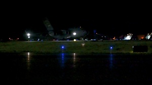 B-Roll Package: C-17 Globemaster III Cargo Offload at Misawa AB in support of REFORPAC 25