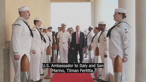 AFN Naples Video - Ambassador Visit