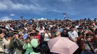 B-Roll - Spectators react to Viper Demonstration at F-AIR 2025